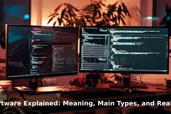 Software Explained: Meaning, Main Types, and Real Examples