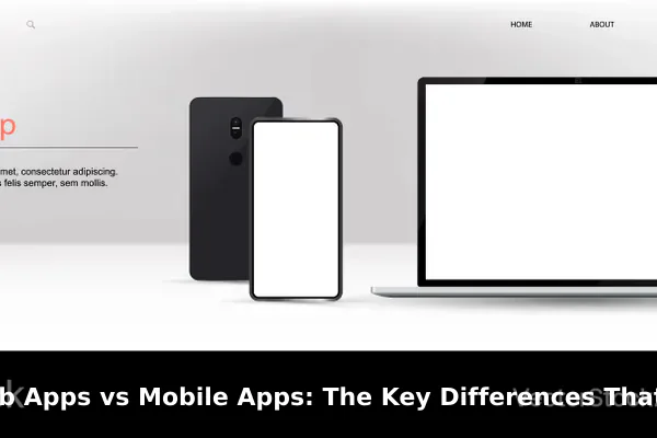 Web Apps vs Mobile Apps: The Key Differences That Matter