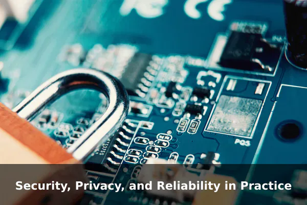 Security, Privacy, and Reliability in Practice