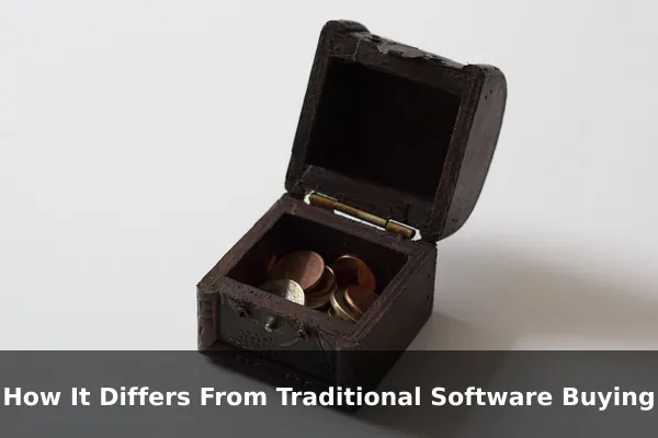 How It Differs From Traditional Software Buying