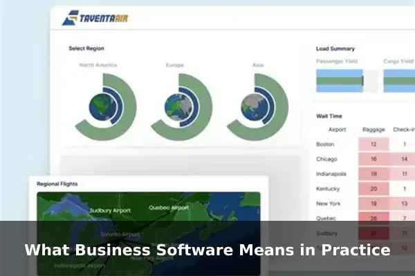 What Business Software Means in Practice