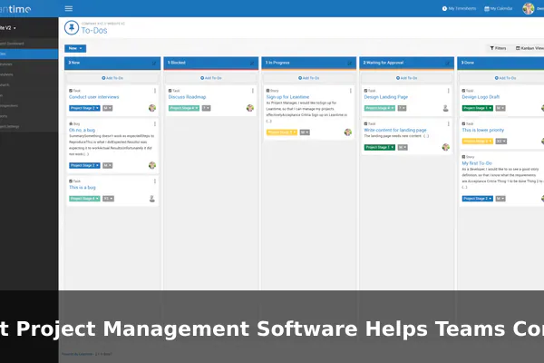 What Project Management Software Helps Teams Control