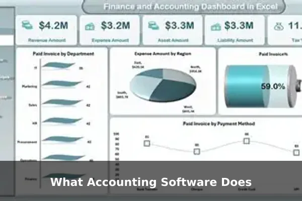 What Accounting Software Does