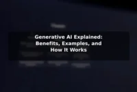 Generative AI Explained: Benefits, Examples, and How It Works Generative AI Explained: Benefits, Examples, and How It Works
