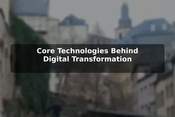 Core Technologies Behind Digital Transformation