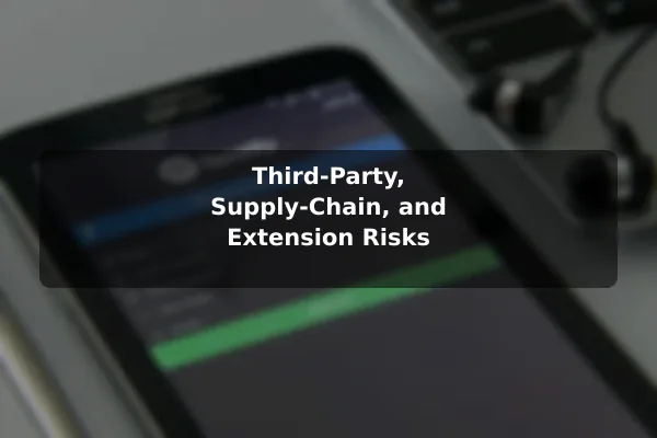 Third-Party, Supply-Chain, and Extension Risks